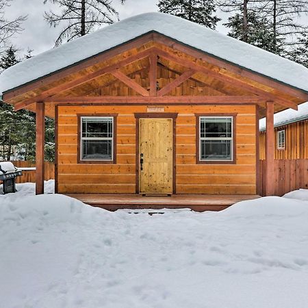 Hungry Horse Cabin Deck, Fire Pit, Near Glacier! Exteriör bild