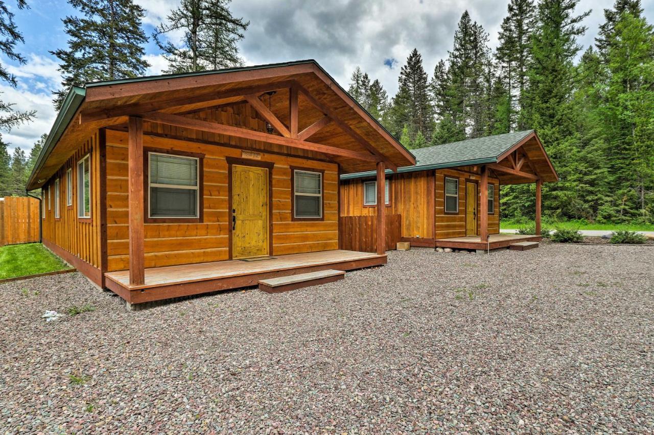 Hungry Horse Cabin Deck, Fire Pit, Near Glacier! Exteriör bild